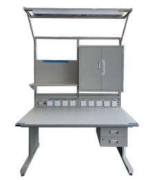 5B. ELECTRONIC ASSEMBLY TABLE WORKSTATION WITH ANTI STATIC PROTECTION